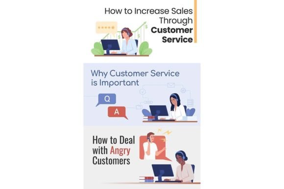 Download Customer Service Duties Banner Templates - Premium Bundle
